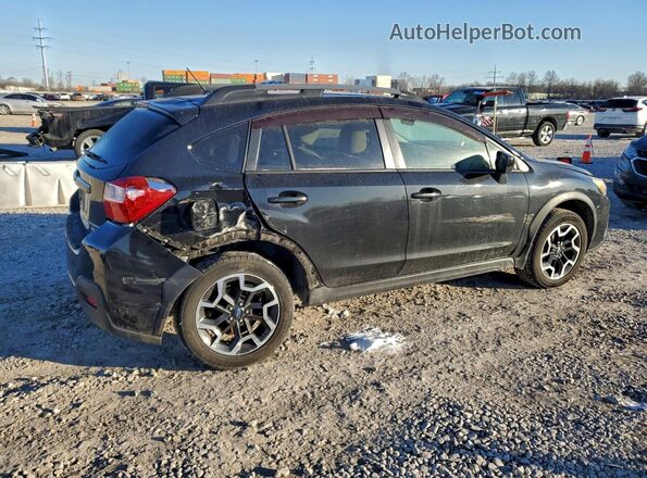 JF2GPABC9HH274710 2017 SUBARU CROSSTREK Черный Задняя правая четверть
