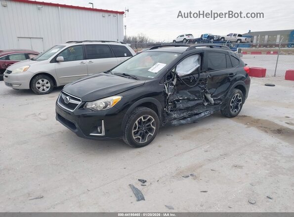 JF2GPAKC4H8208467 2017 SUBARU CROSSTREK Черный Передняя левая четверть