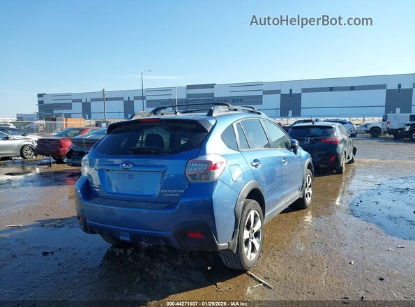 JF2GPBBC9GH250279 2016 SUBARU CROSSTREK HYBRID Blue Tył prawy