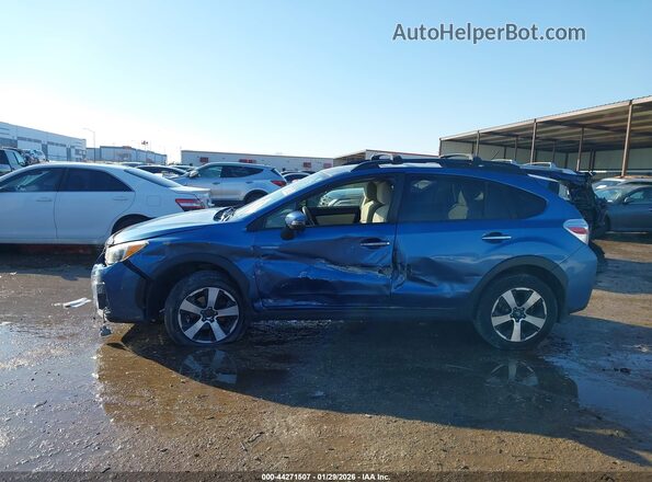 JF2GPBBC9GH250279 2016 SUBARU CROSSTREK HYBRID Blue Widok wnętrza 360 stopni