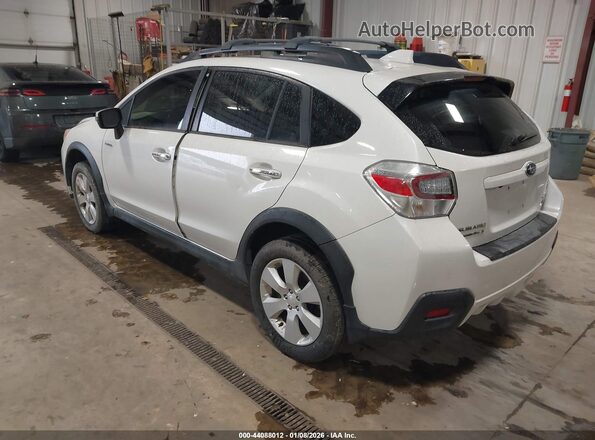JF2GPBLC1GH204167 2016 SUBARU CROSSTREK HYBRID White Tył lewy