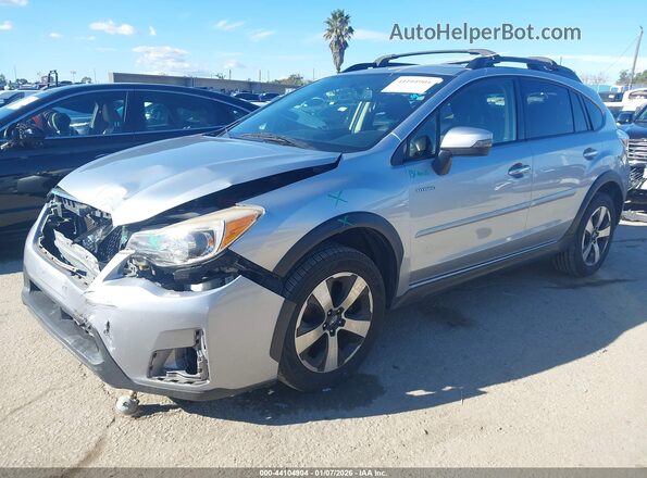 JF2GPBLCXGH201283 2016 SUBARU CROSSTREK HYBRID Gray Przód lewy