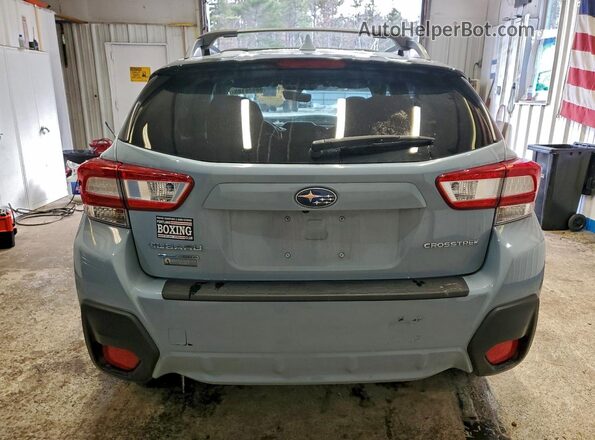 JF2GTABC7JH264369 2018 SUBARU CROSSTREK Синий Вид сзади