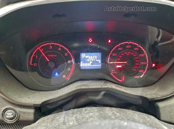 JF2GTABC7JH264369 2018 SUBARU CROSSTREK Синий Вид щитка приборов