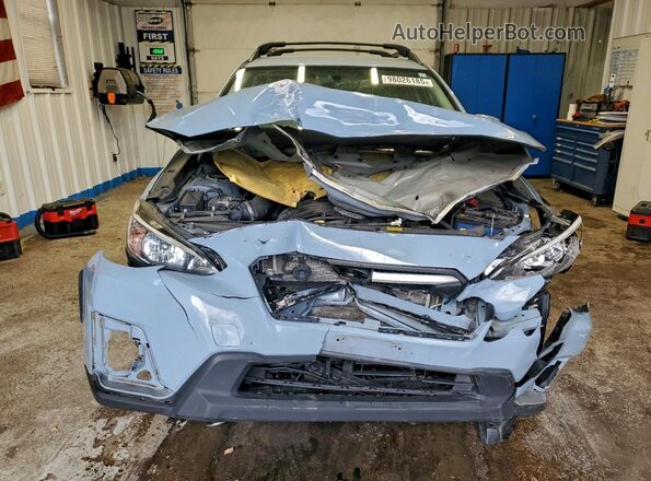 JF2GTABC7JH264369 2018 SUBARU CROSSTREK Синий Вид спереди