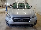 2018 Subaru Crosstrek Premium Серебряный vin: JF2GTABC7JH336980