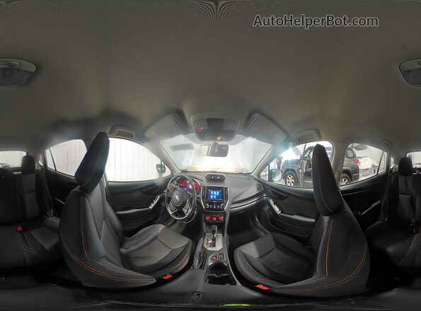 JF2GTABC7JH336980 2018 SUBARU CROSSTREK Серебряный Панорамный вид салона 360°