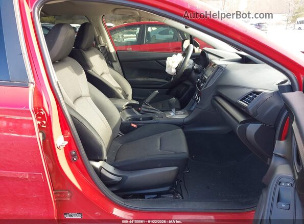 JF2GTABCXP8291915 2023 SUBARU CROSSTREK Красный Вид салона спереди