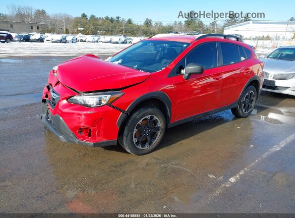 JF2GTABCXP8291915 2023 SUBARU CROSSTREK Красный Передняя левая четверть
