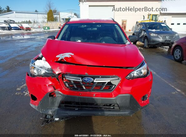 JF2GTABCXP8291915 2023 SUBARU CROSSTREK Красный Вид щитка приборов