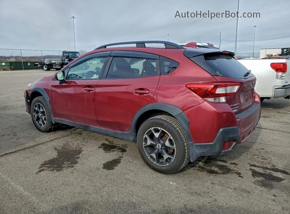 JF2GTACC2J8321818 2018 SUBARU CROSSTREK Красный Задняя левая четверть
