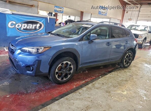 JF2GTAEC2PH208019 2023 SUBARU CROSSTREK Синий Передняя левая четверть