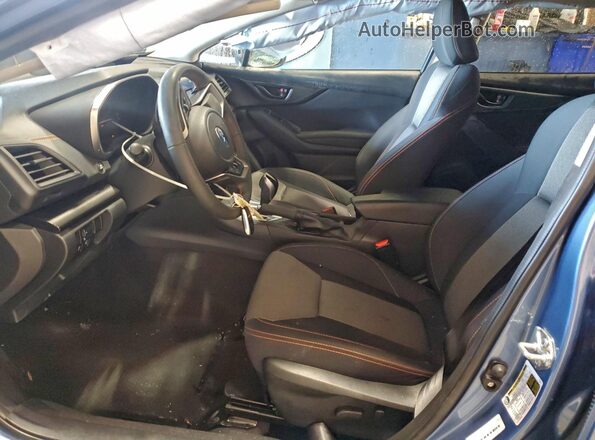 JF2GTAEC2PH208019 2023 SUBARU CROSSTREK Синий Вид салона спереди