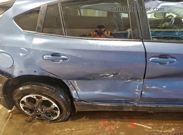 JF2GTAEC2PH208019 2023 SUBARU CROSSTREK Синий Вид задних сидений