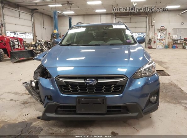 JF2GTAEC5KH294239 2019 SUBARU CROSSTREK Синий Вид щитка приборов