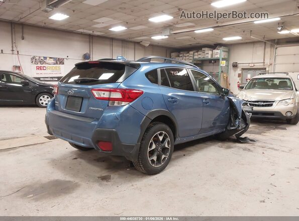 JF2GTAEC5KH294239 2019 SUBARU CROSSTREK Синий Задняя правая четверть