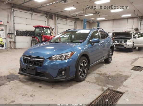 JF2GTAEC5KH294239 2019 SUBARU CROSSTREK Синий Передняя левая четверть