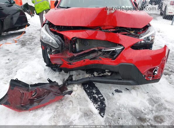 JF2GTAEC7NH227050 2022 SUBARU CROSSTREK Красный Вид спереди