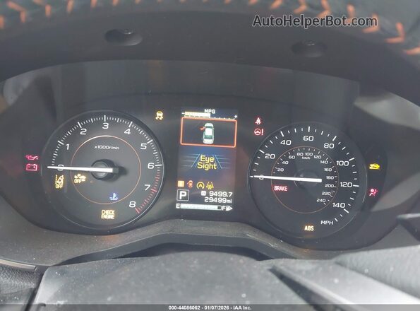 JF2GTAEC7NH227050 2022 SUBARU CROSSTREK Красный Вид задних сидений