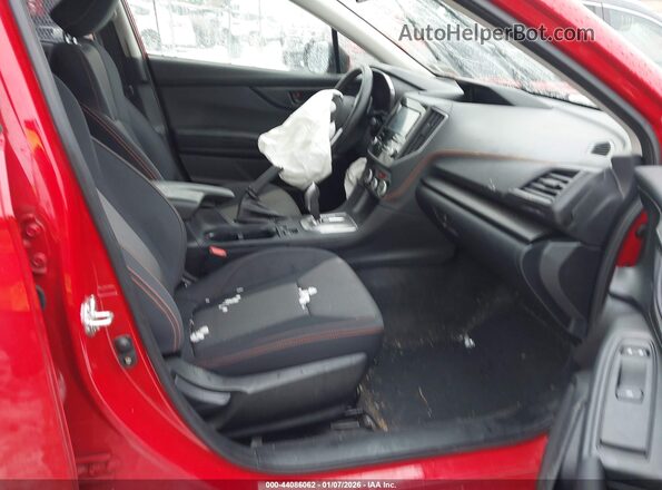 JF2GTAEC7NH227050 2022 SUBARU CROSSTREK Красный Вид салона спереди