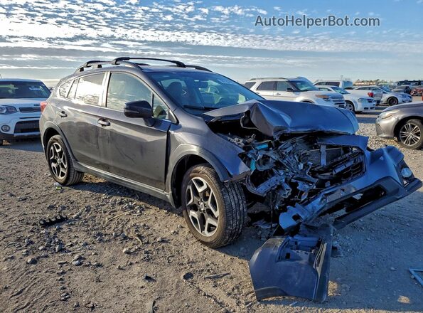 JF2GTAMC7JH327046 2018 SUBARU CROSSTREK Угольный Передняя правая четверть