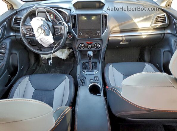 JF2GTAMC7JH327046 2018 SUBARU CROSSTREK Угольный Вид панели приборов