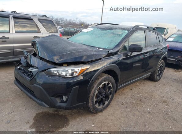 JF2GTAPC9P8251432 2023 SUBARU CROSSTREK Черный Передняя левая четверть