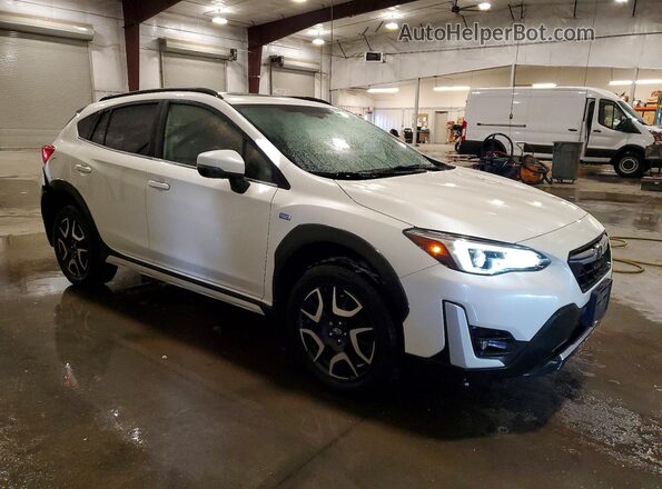 JF2GTDNCXPH218976 2023 SUBARU CROSSTREK Белый Передняя правая четверть