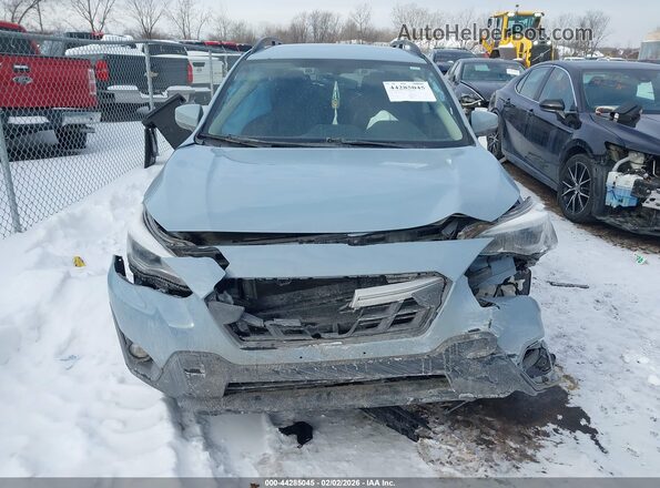 JF2GTHMCXN8233984 2022 SUBARU CROSSTREK Синий Вид щитка приборов