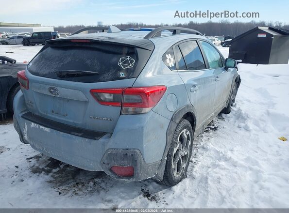 JF2GTHMCXN8233984 2022 SUBARU CROSSTREK Синий Задняя правая четверть