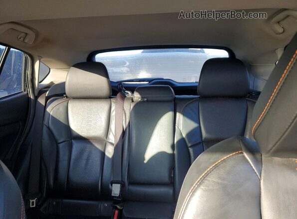 JF2GTHNC2NH205210 2022 SUBARU CROSSTREK Black Widok tylnych siedzeń