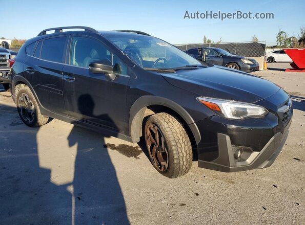 JF2GTHNC2NH205210 2022 SUBARU CROSSTREK Black Przód prawy