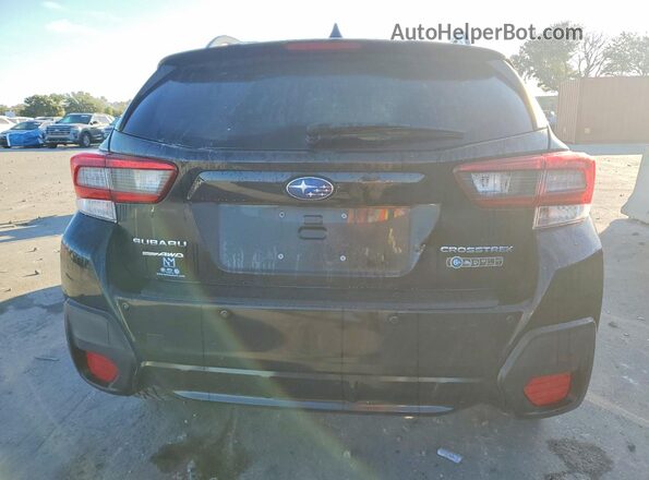 JF2GTHNC2NH205210 2022 SUBARU CROSSTREK Black Widok z tyłu