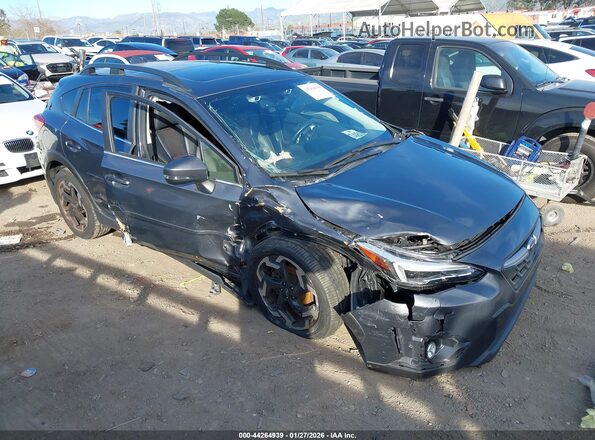 JF2GTHNC4N8241545 2022 SUBARU CROSSTREK Серый Передняя правая четверть