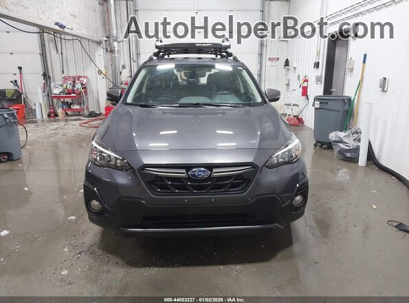 JF2GTHSC0NH242163 2022 SUBARU CROSSTREK Gray Widok wnętrza z tyłu