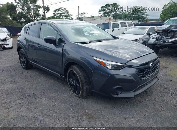 JF2GUABC4SH216598 2025 SUBARU CROSSTREK Gray Delantero derecho
