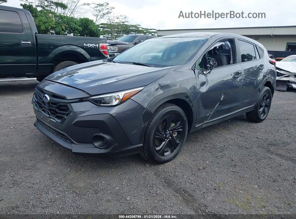 JF2GUABC4SH216598 2025 SUBARU CROSSTREK Gray Vista tres cuartos delantera izquierda