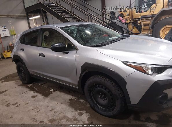 JF2GUABC7R8299762 2024 SUBARU CROSSTREK Silver Vista interior trasera