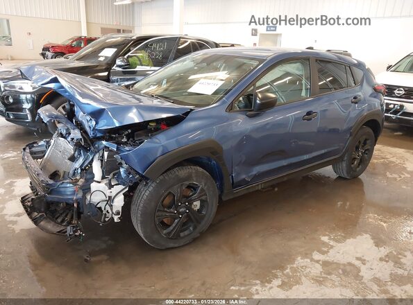 JF2GUABC8SH306773 2025 SUBARU CROSSTREK Синий Передняя левая четверть