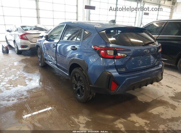 JF2GUABC8SH306773 2025 SUBARU CROSSTREK Синий Задняя левая четверть