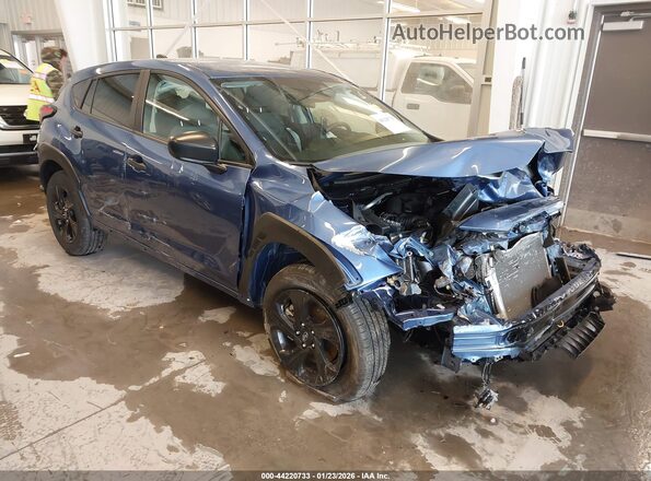 JF2GUABC8SH306773 2025 SUBARU CROSSTREK Синий Передняя правая четверть