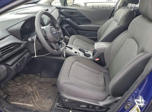 JF2GUADCXRH322268 2024 SUBARU CROSSTREK Blue Widok wnętrza z przodu