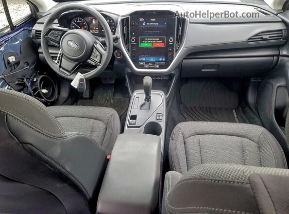 JF2GUADCXRH322268 2024 SUBARU CROSSTREK Blue Widok deski rozdzielczej