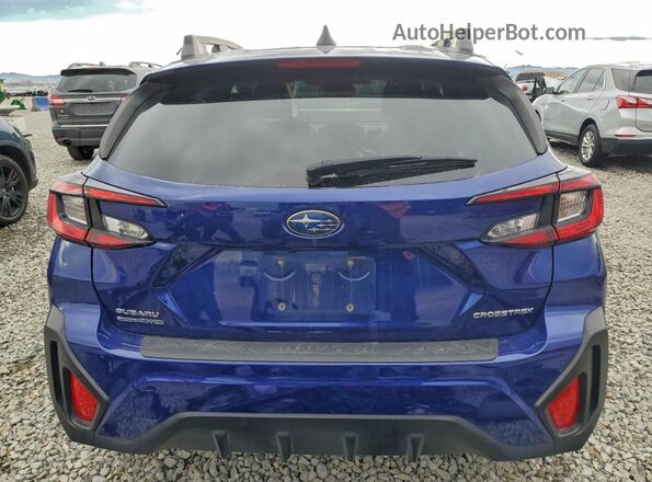 JF2GUADCXRH322268 2024 SUBARU CROSSTREK Blue Widok z tyłu