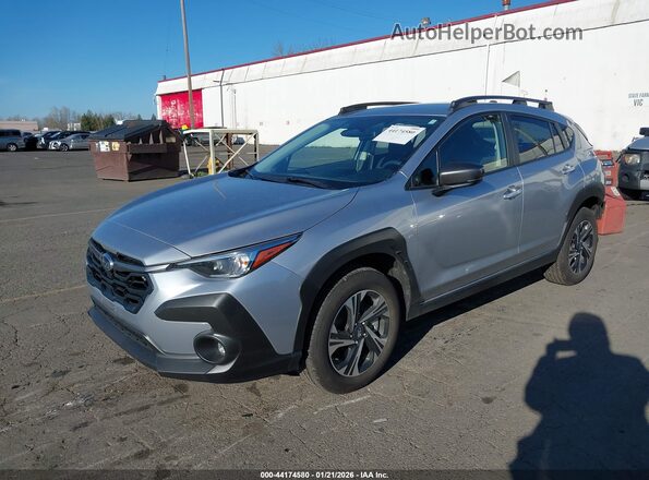 JF2GUHDC1SH254229 2025 SUBARU CROSSTREK Серебряный Передняя левая четверть