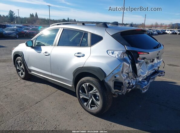 JF2GUHDC1SH254229 2025 SUBARU CROSSTREK Серебряный Задняя левая четверть