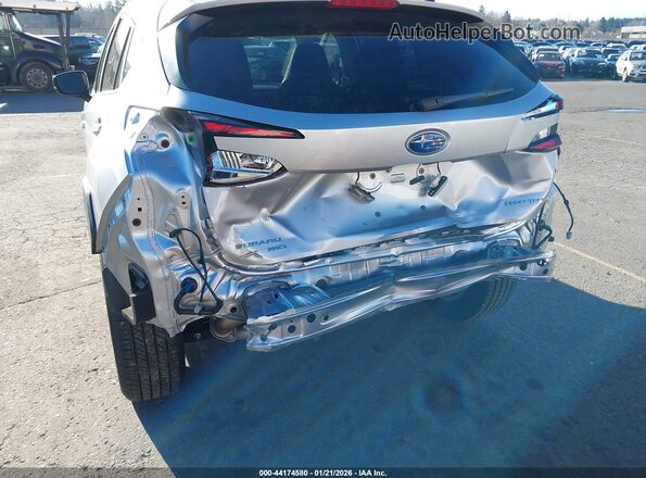 JF2GUHDC1SH254229 2025 SUBARU CROSSTREK Серебряный Вид спереди