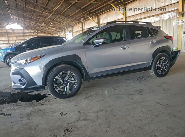 JF2GUHDC7S8281211 2025 SUBARU CROSSTREK Серебряный Передняя левая четверть