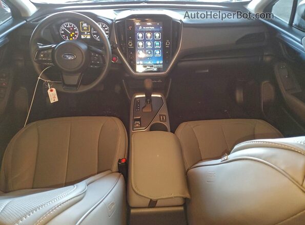 JF2GUHDC7S8281211 2025 SUBARU CROSSTREK Серебряный Вид панели приборов