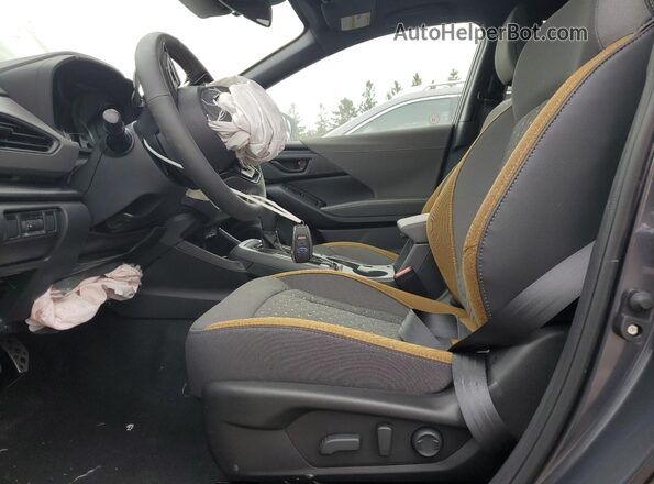 JF2GUHFC0T8203271 2026 SUBARU CROSSTREK Gray Widok wnętrza z przodu